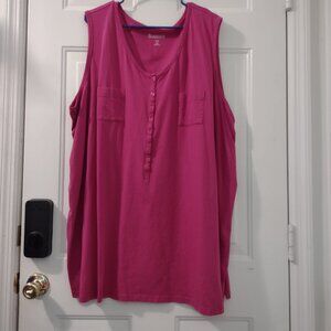 Roamans sleeveless top 4x
